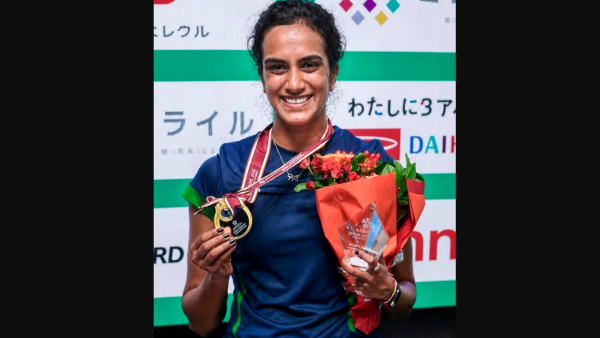 PV Sindhu Stuns Yamaguchi To Win Maiden Japan Open Title PV Sindhu Stuns Yamaguchi To Win Maiden Japan Open Title