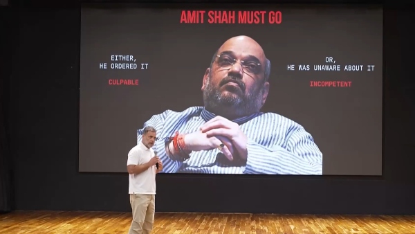 Rahul Gandhi on Amit Shah Rahul Gandhi on Amit Shah