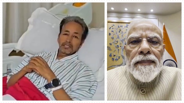 Govt Assures Compensation No Cases Against Student Protesters Sonam Wangchuk In First Video After Ending Fast