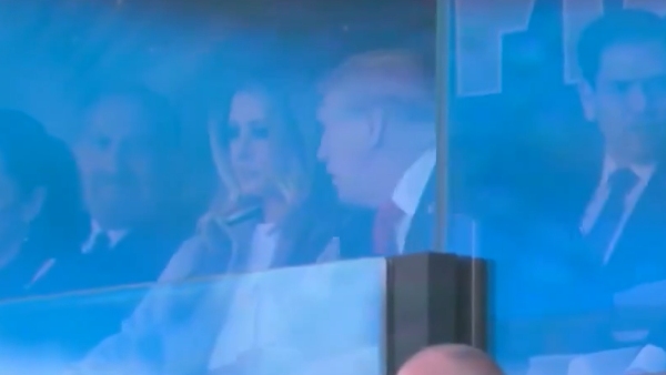 US President Donald Trump At FIFA World Cup Final