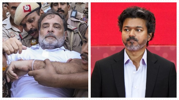 Tamil Nadu CM Vijay Backs NEET Protest Slams Rahul Gandhi s Detention