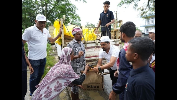Adani Foundation launches Assam flood relief Adani Foundation launches Assam flood relief