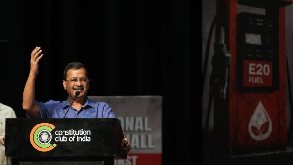 Arvind Kejriwal Targets PM Modi Over Ethanol Arvind Kejriwal Targets PM Modi Over Ethanol