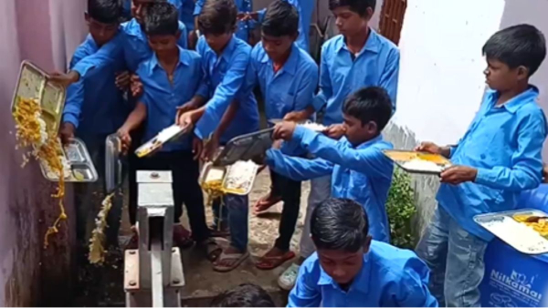 Worms In Mid-Day Meal
