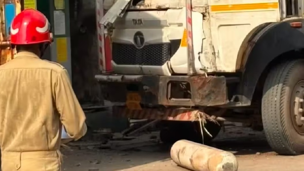 CNG Tanker Explosion in Delhi CNG Tanker Explosion in Delhi