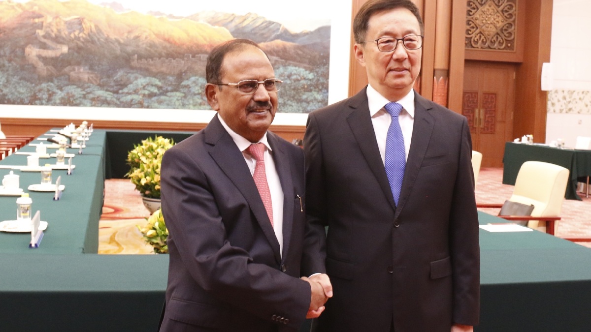 India-China Relations: Ajit Doval Meets Han Zheng, Talks On Border Peace