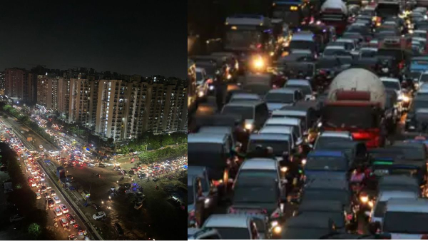 Gaur Chowk Traffic Jam Gaur Chowk Traffic Jam