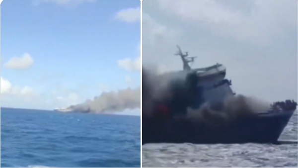 Indonesia s Madura Island Fire Indonesia s Madura Island Fire