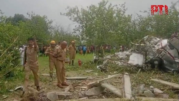 Kanpur Plane Crash Pilot Killed As Training Aircraft Crashes Kanpur Plane Crash Pilot Killed As Training Aircraft Crashes