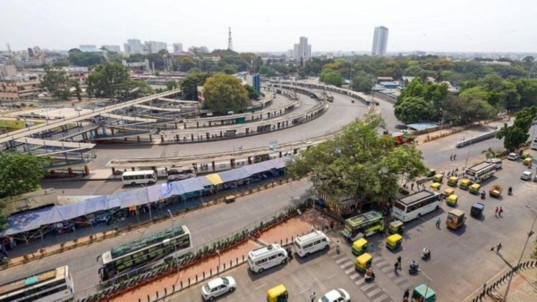 Bengaluru Bandh Tamil Nadu Bus Services Suspended Cabs Continue to Ply at Kempegowda Airport