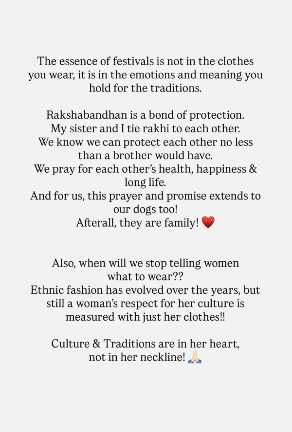 Kriti Sanon Instagram Story