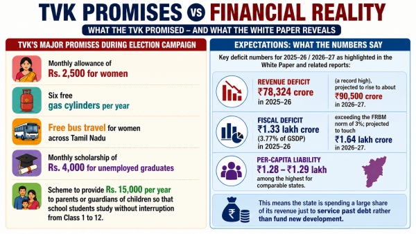 TVK Promises Vs Financial Reality TVK Promises Vs Financial Reality