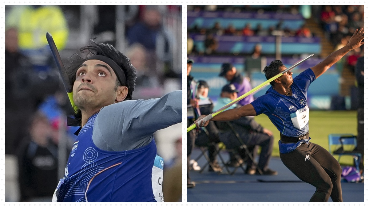 Common Wealth Games Neeraj Chopra Wins Javelin Throw Silver Bronze for Yashvir Singh Common Wealth Games Neeraj Chopra Wins Javelin Throw Silver Bronze for Yashvir Singh
