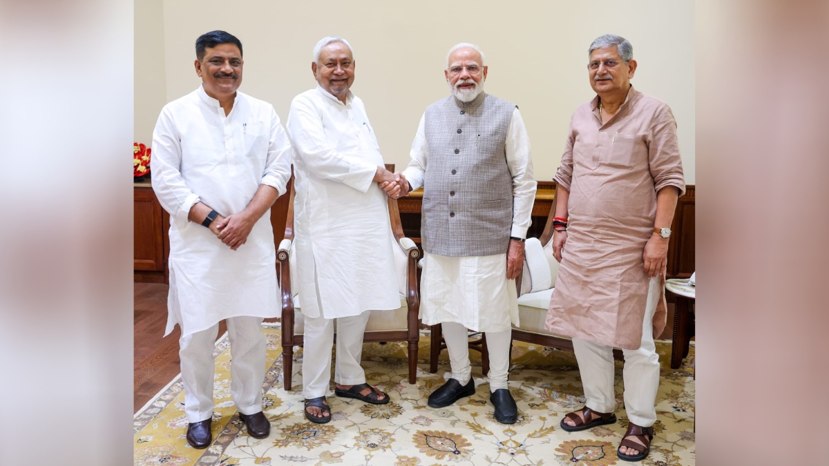 Bankipur By-Election Defeat: Ex Bihar CM Nitish Kumar Meets PM Modi Day After BJP Loses Nitin Nabin's Bastion