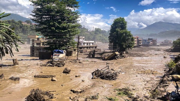 Nepal Flood Threat China Says New Barrier Lake Near Border Could Breach Within 3 Days