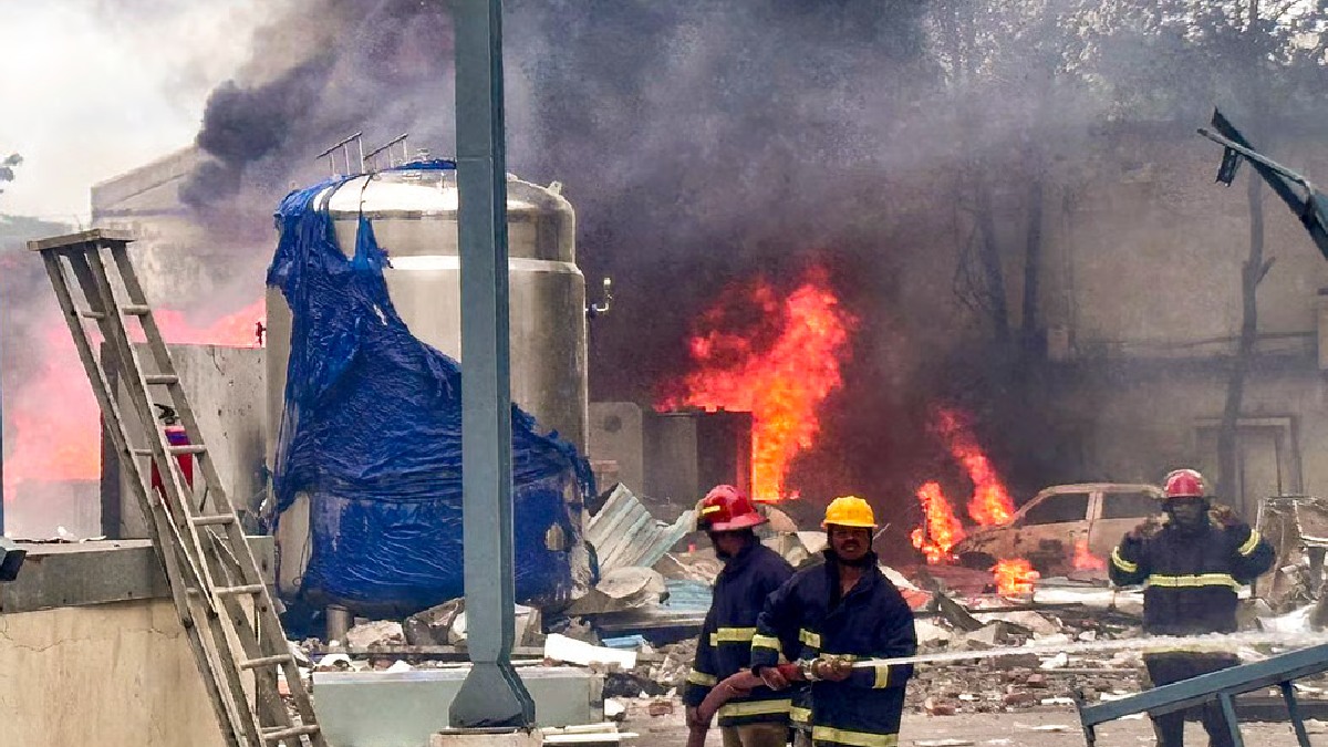 2 Dead, 9 Injured After Reactor Blast Triggers Fire At Telangana Pharma Unit