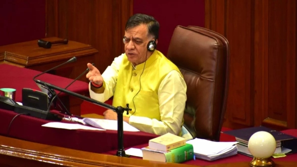 UP Speaker Satish Mahana on Vande Mataram UP Speaker Satish Mahana on Vande Mataram