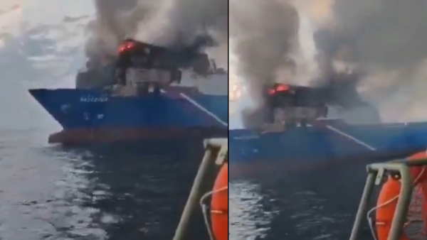 Indian Vessel attacked