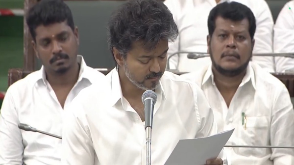 TN CM Vijay Moves Resolution in Assmebly Mandating Tamil Thaai Vazhthu Rendition at Govt Events