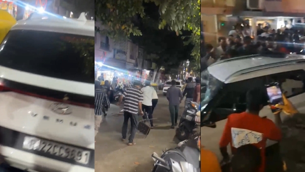 Bengaluru Kidnapping Woman Allegedly Taken Away By 4 Men Vehicle Crashes Into Cars 6 Injured In Chase Bengaluru Kidnapping Woman Allegedly Taken Away By 4 Men Vehicle Crashes Into Cars 6 Injured In Chase
