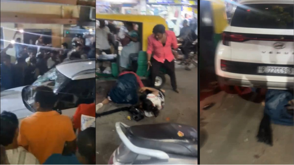Car Runs Over 6 In Panic Car Runs Over 6 In Panic
