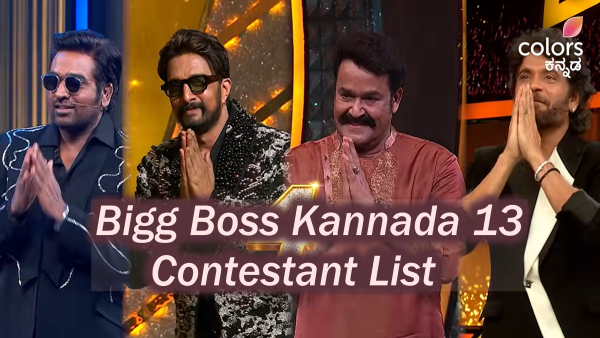 Bigg Boss Kannada 13 FULL Contestant List With Photos These Celebs Are Entering Sudeep s Show Today Bigg Boss Kannada 13 FULL Contestant List With Photos These Celebs Are Entering Sudeep s Show Today