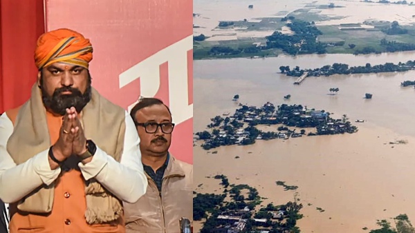 Bihar CM donates for Flood victims Bihar CM donates for Flood victims