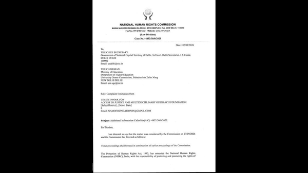 NHRC orders increase in capacity of DU hostels NHRC orders increase in capacity of DU hostels