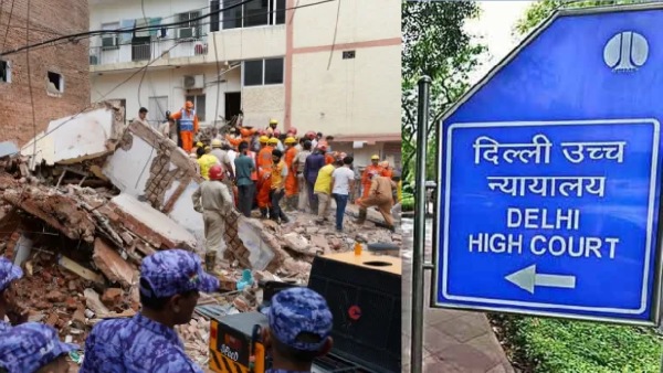 Satya Niketan building collapse