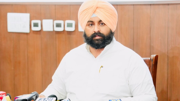 Minister Harjot Singh Bains Minister Harjot Singh Bains