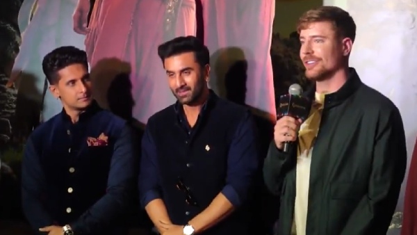 Ranbir Kapoor and MrBeast