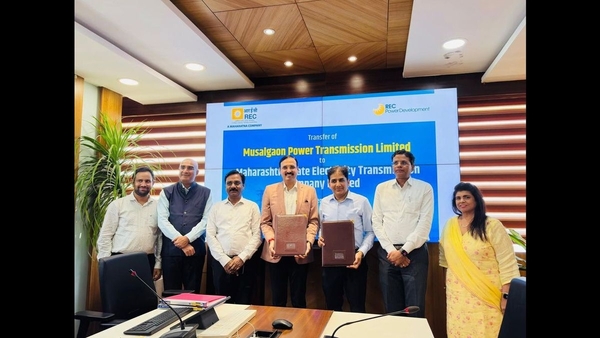 Musalgaon SPV Handover to MSETCL Musalgaon SPV Handover to MSETCL