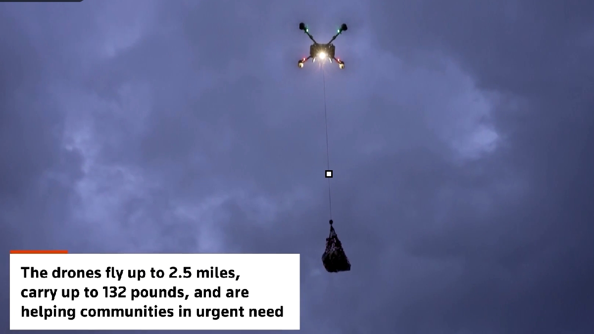 Nepal Reinvents Relief Operations as Drones Reach Communities Cut Off by Floods