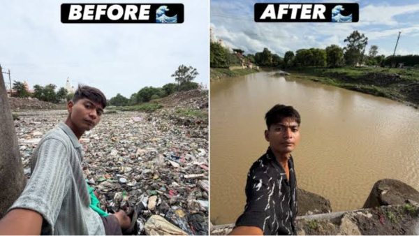 Madhya Pradesh s Polluted Ajnar River Madhya Pradesh s Polluted Ajnar River