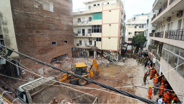 Delhi Building Collapse