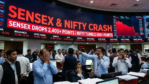 Stock market crash today