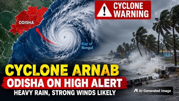 Cyclone Warning for Odisha Cyclone Warning for Odisha