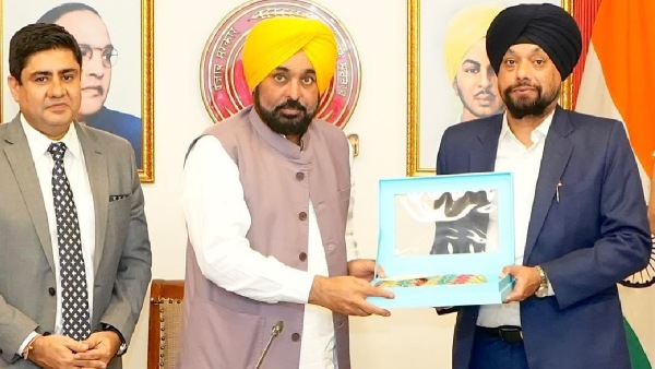 CM Bhagwant Singh Mann with Confederation of Indian Industry CII delegation