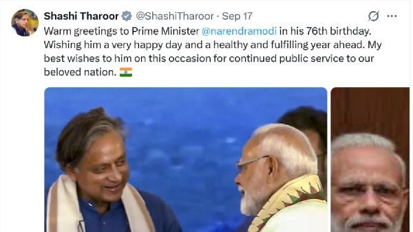 Shashi Tharoor s Post