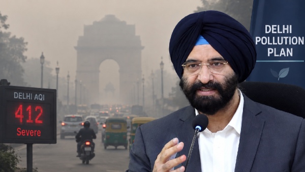 Delhi Environment Minister Manjinder Singh Sirsa Delhi Environment Minister Manjinder Singh Sirsa