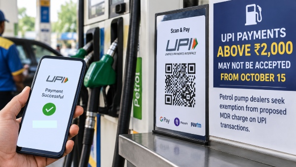 Petrol Pumps owners protest