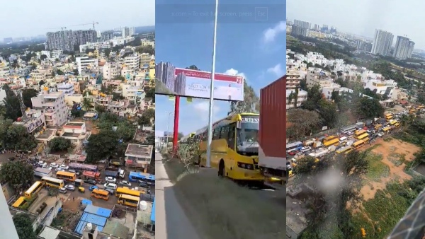2 Hours For 5 Km Why Bengaluru s Varthur Gunjur Road Has Become A Daily Ordeal For Schoolchildren 2 Hours For 5 Km Why Bengaluru s Varthur Gunjur Road Has Become A Daily Ordeal For Schoolchildren