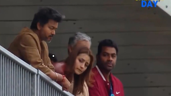 Vijay Trisha Spotted Together At Silverstone As Ajith Kumar Takes Part In Le Mans Race