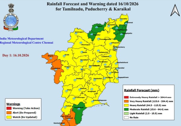 Chennai Weather Heavy Rains Lash City Chengalpattu More Showers Likely Over Weekend