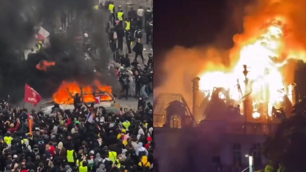 France Protests Turn Violent