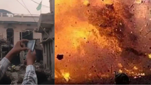 Massive Firecracker Explosion