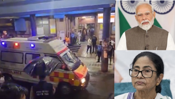PM Modi reacts to Chorbagan Durga Puja pandal stampede