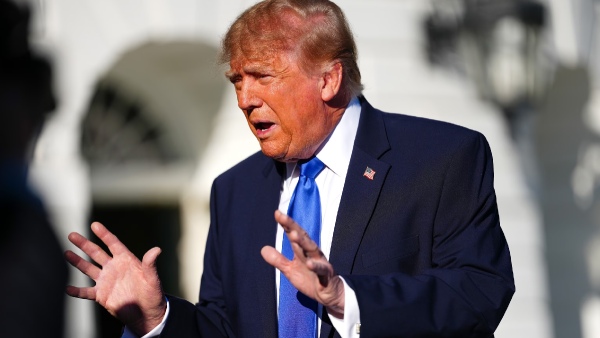 US President Donald Trump