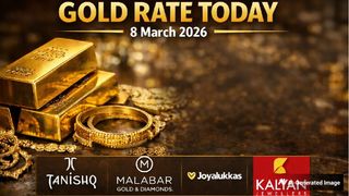 Gold Rate Today (8 March 2026): IBJA Issues Fresh Gold Rates; Tanishq, Malabar, Kalyan, Joyalukkas Prices