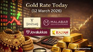 Gold Rate Today (12 March 2026): IBJA Issues New Gold Rates; Tanishq, Malabar, Joyalukkas, Kalyan Prices